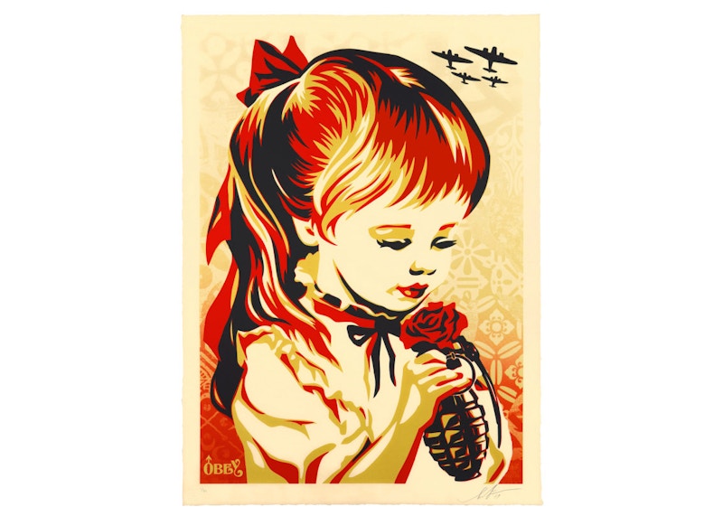 Shepard Fairey War By Numbers Print (Signed, Edition of 89)