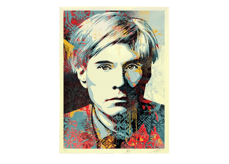 Shepard Fairey x Karen Bystedt Warhol Collage Print (Signed, Edition of 300) Color