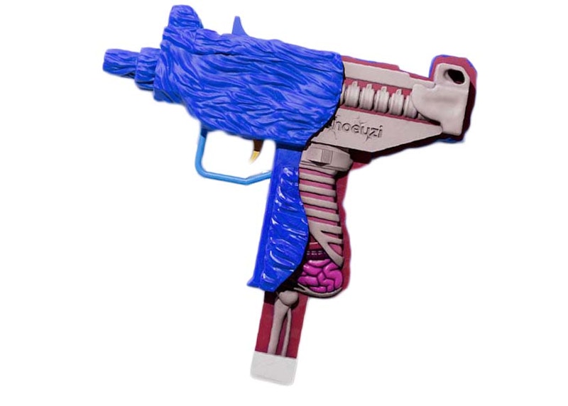 Shoeuzi Wanf Flayed (Blue) Sculpture (Edition of 100)
