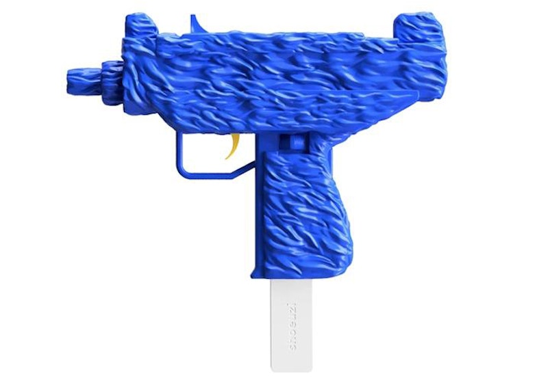 Shoeuzi We Are Not Friends 75% Sculpture Blue