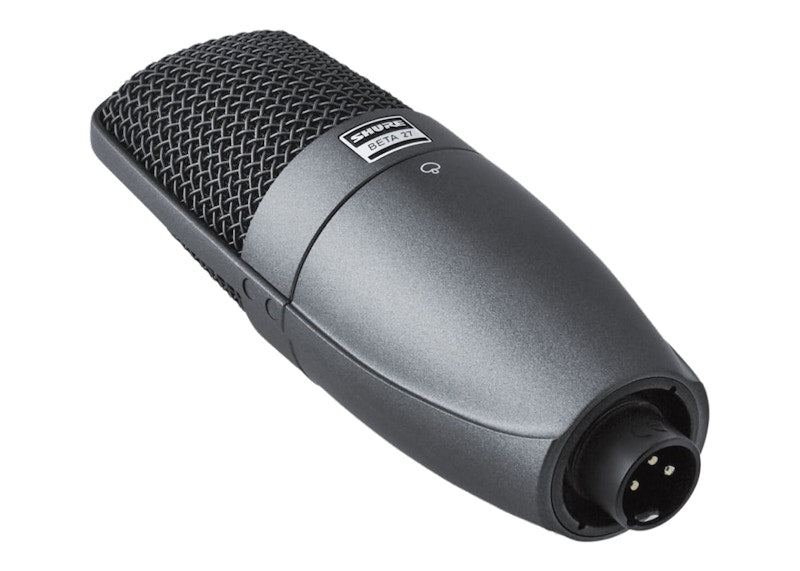 Shure Supercardioid Side-Address Condenser Instrument Microphone Beta 27 Black