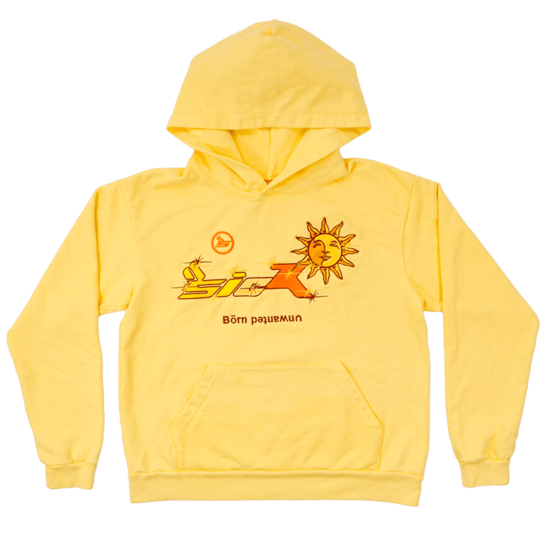 Sicko Luke.Wav Hoodie Yellow