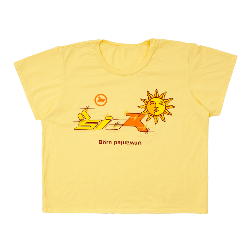 Sicko Luke.Wav T-shirt Yellow