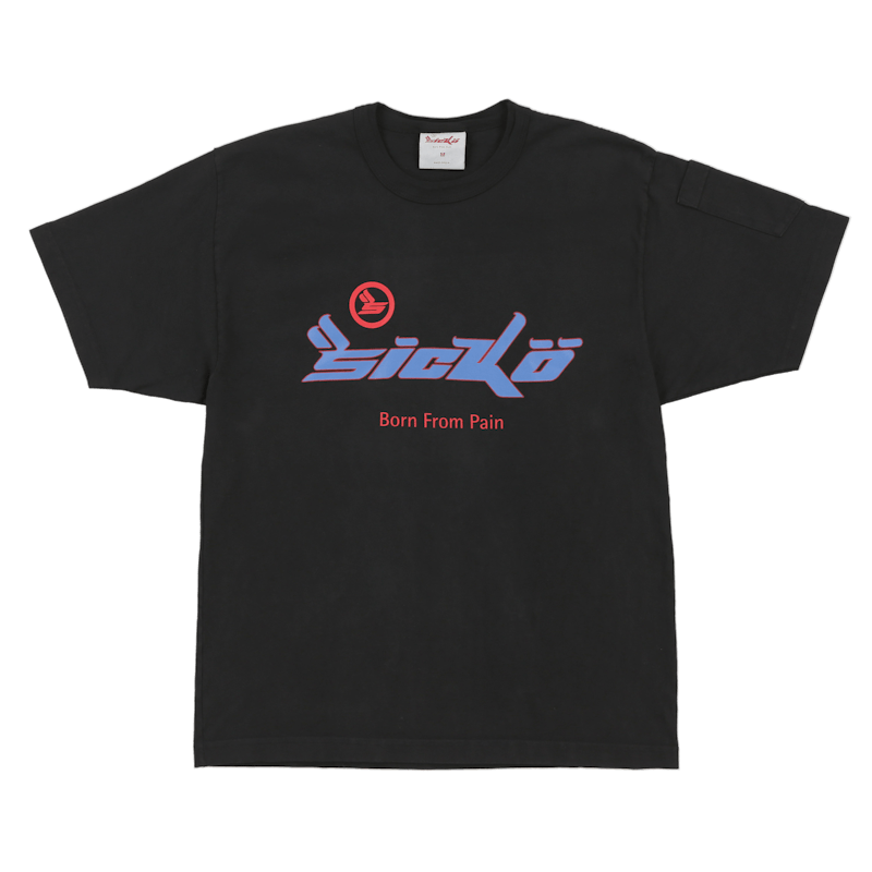 Sicko Pain Tee Black