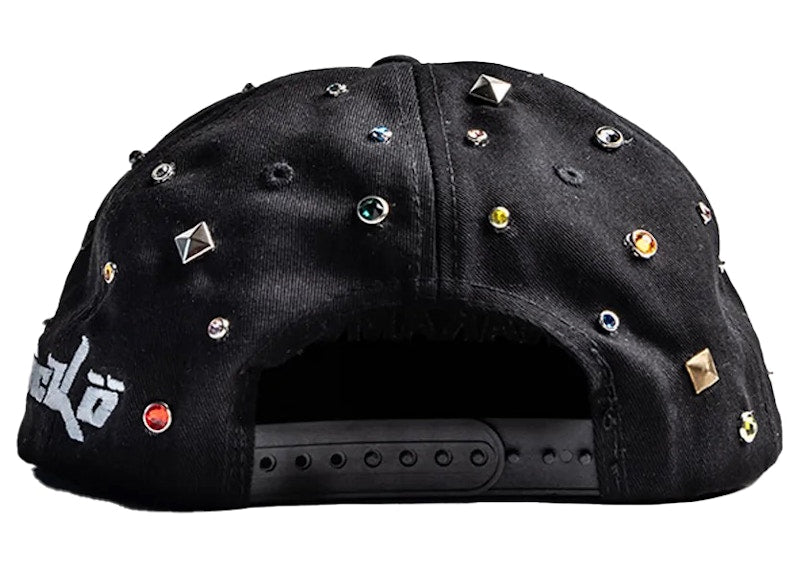 Sicko x Satoshi Nakamoto Studded Hat Black