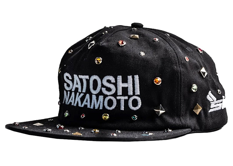 Sicko x Satoshi Nakamoto Studded Hat Black
