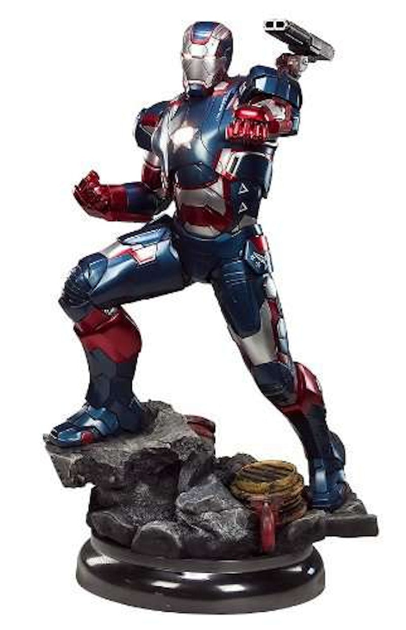 Sideshow Collectibles Marvel Iron Man 3 Iron Patriot Maquette Statue