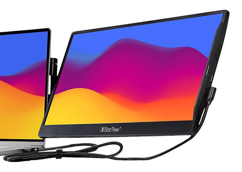 Sidetrak Swivel Attachable 12.5 Inch Portable Monitor STTL12BL Black