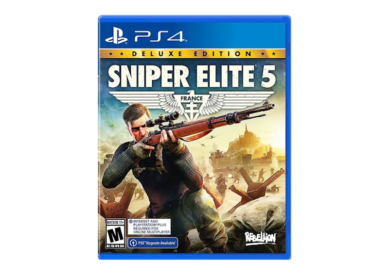 Sold Out PS4 Sniper Elite 5 Deluxe Edition Video Game