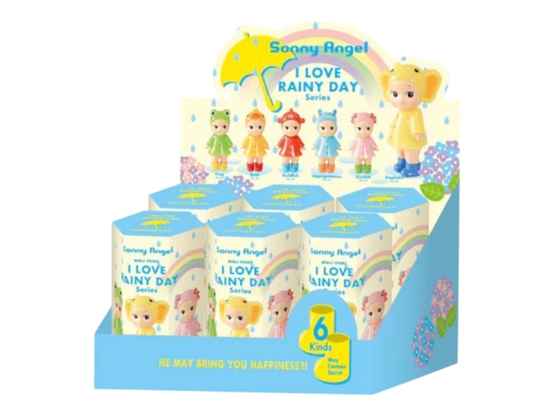Sonny Angel I LOVE RAINY DAY Series Sealed Case (6 Blind Box)