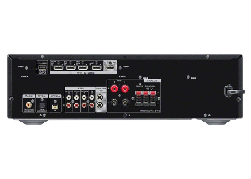 Sony 5.2 Multi-Channel 4K HDR AV Receiver with Bluetooth STRDH590