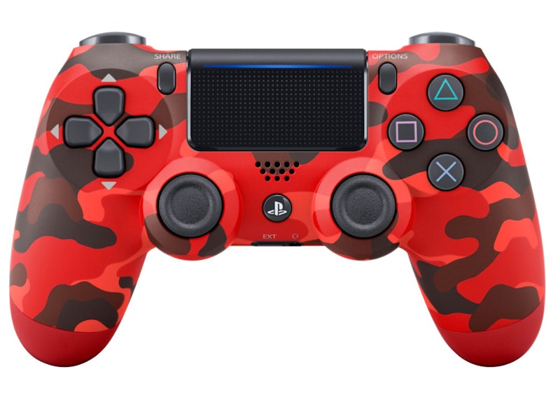 Sony PS4 DualShock4 Wireless Controller Red Camouflage