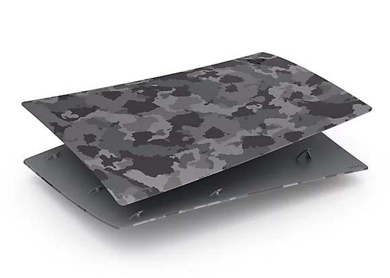 Sony PlayStation 5 PS5 Digital Edition Cover 1000031417/CFI-ZCE1 S06 Gray Camouflage