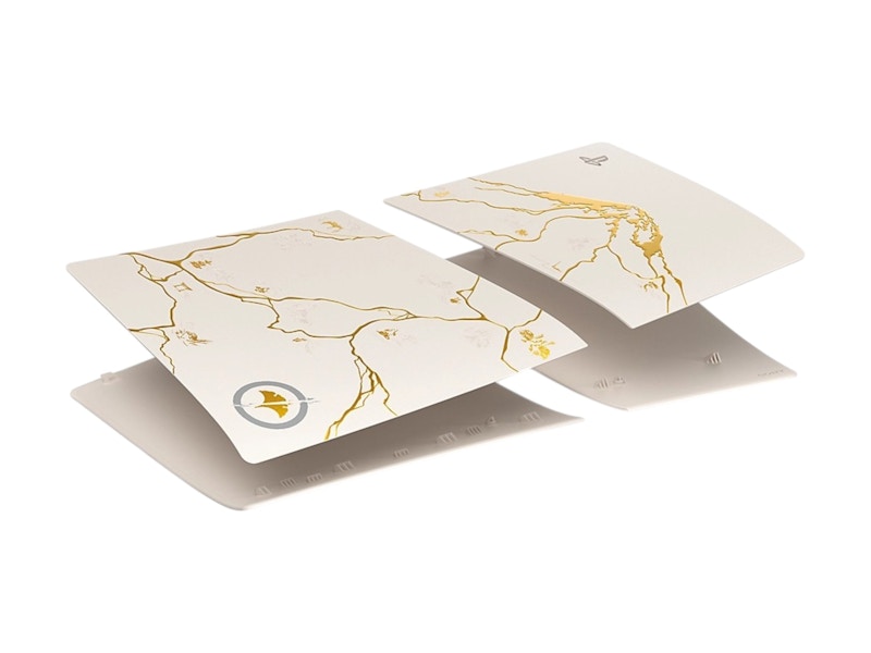 Sony PlayStation 5 PS5 Pro - Ghost of Yotei Gold Limited Edition Console Cover