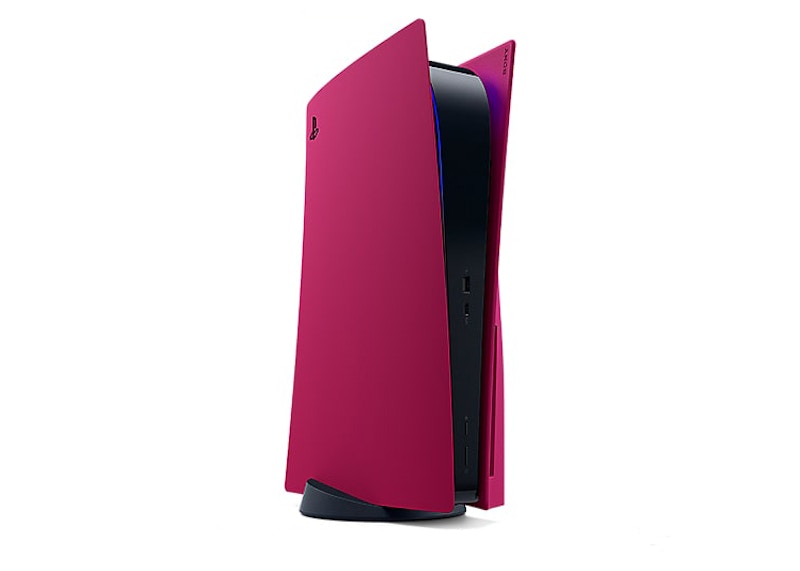 Sony PlayStation PS5 Digital Edition Cover Cosmic Red