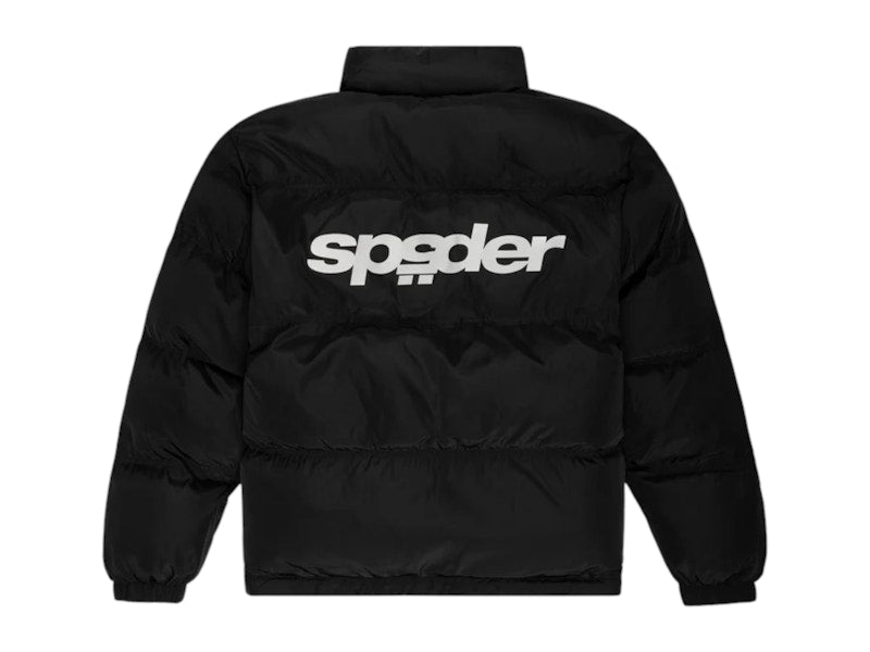 Sp5der 5Star Puffer Jacket Black