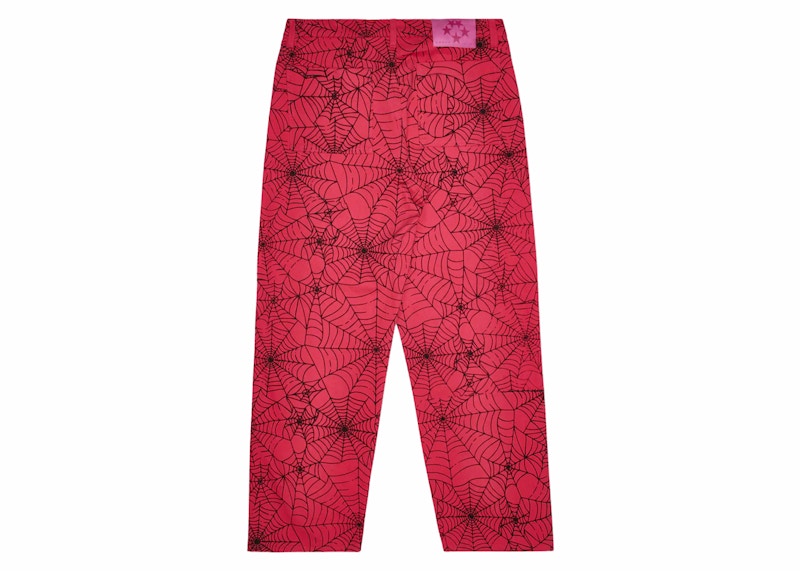Sp5der AOP Work Pant Pink