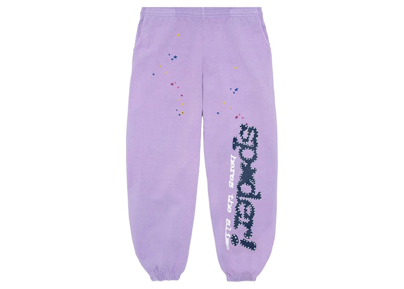 Sp5der Acai Sweatpant Purple