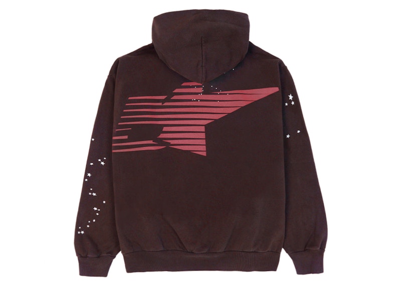 Sp5der Araignee Hoodie Brown