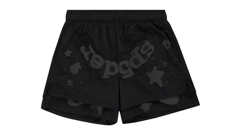 Sp5der Beluga Double Layer Short Black