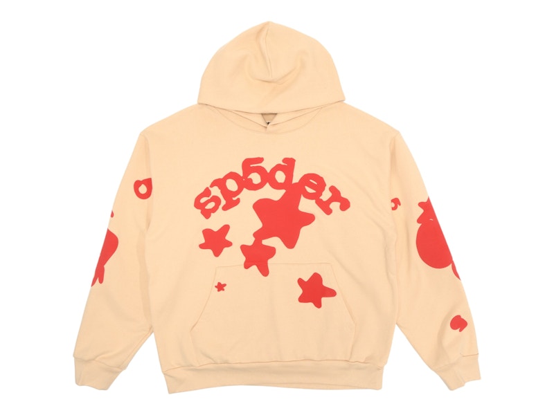 Sp5der Beluga Hoodie Cream