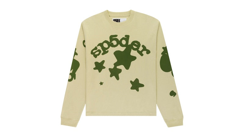 Sp5der Beluga Longsleeve Tan