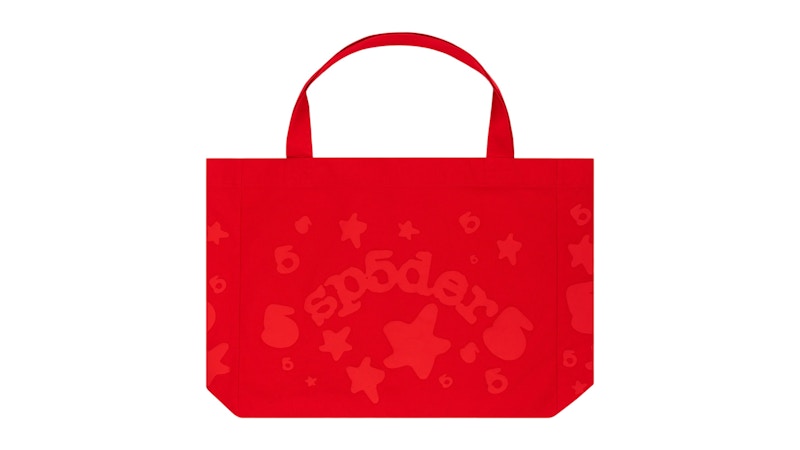 Sp5der Beluga Oversized Tote Red
