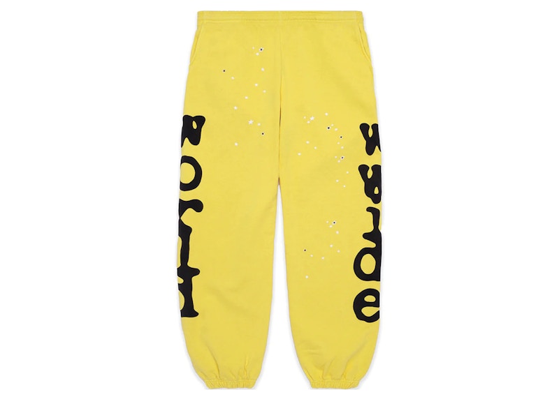 Sp5der Beluga Sweatpants Gold