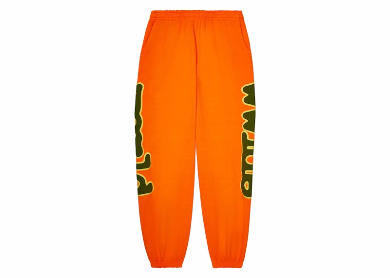 Sp5der World Beluga Sweatpants Orange