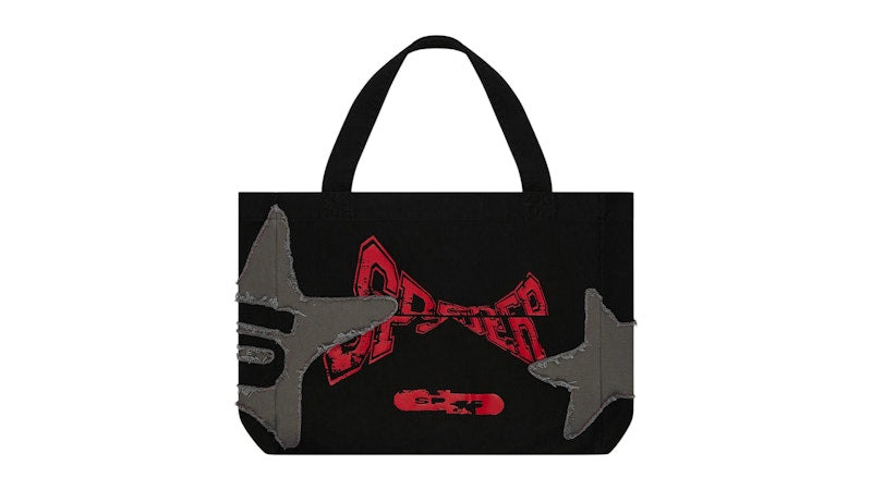 Sp5der Big Star Tote Black