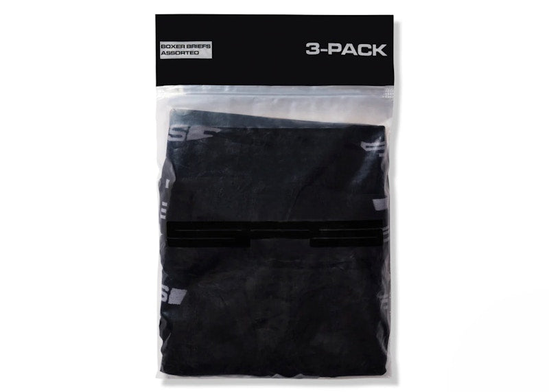 Sp5der Boxer Briefs (Set of 3) Black