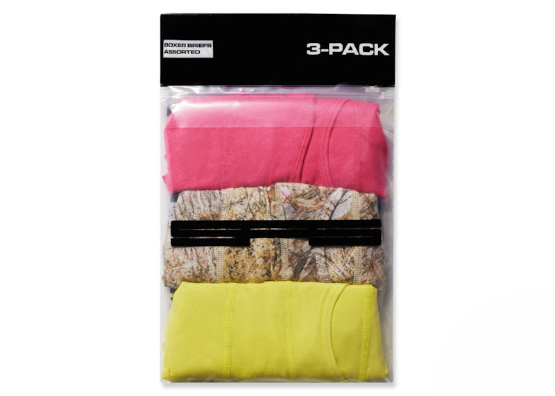 Sp5der Boxer Briefs (Set of 3) Multicolor