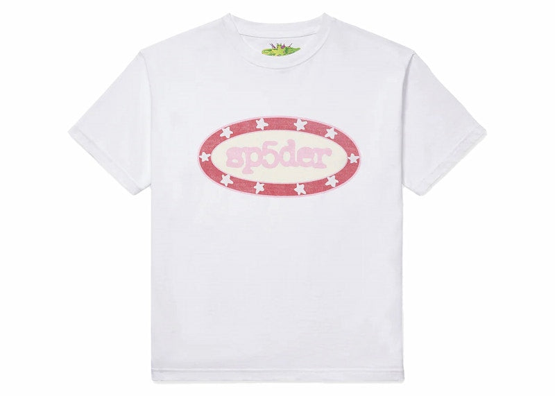 Sp5der Buckle Tee White