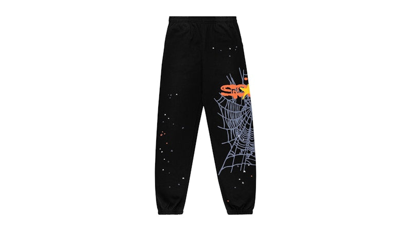Sp5der Heavy Web Sweatpant Black