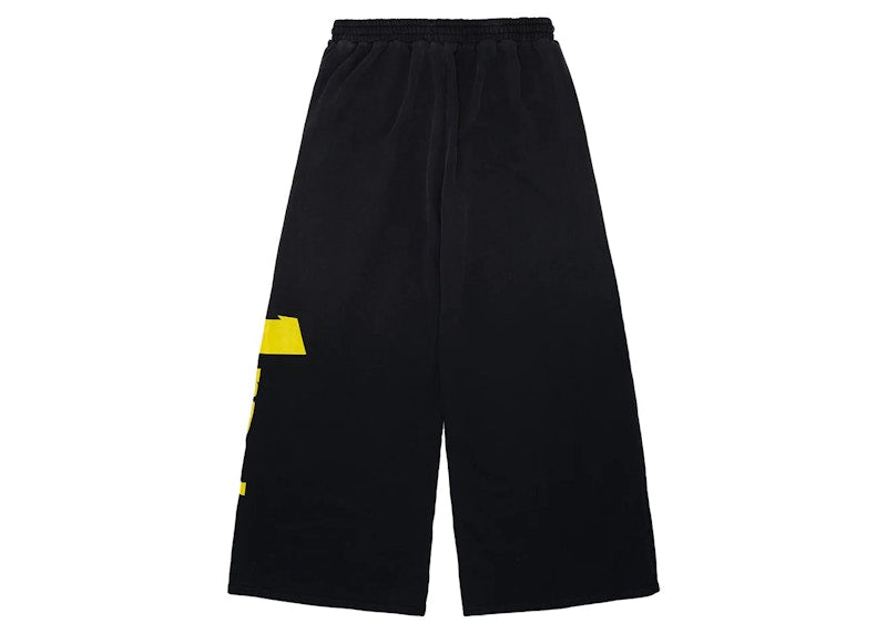 Sp5der Jumbo Sweatpant Vintage Black