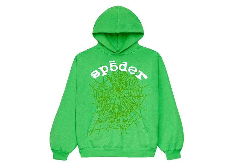 Sp5der Legacy Hoodie Green