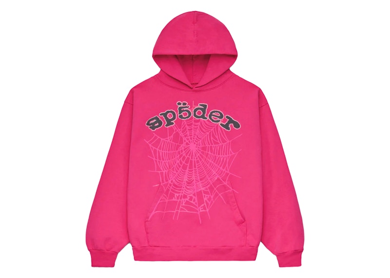 Sp5der Legacy Hoodie Pink
