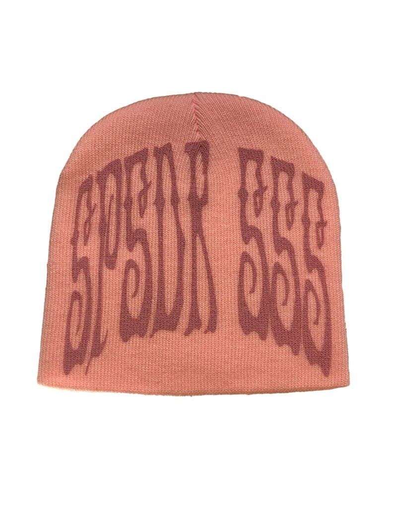 Sp5der Longlegs Beanie Pink
