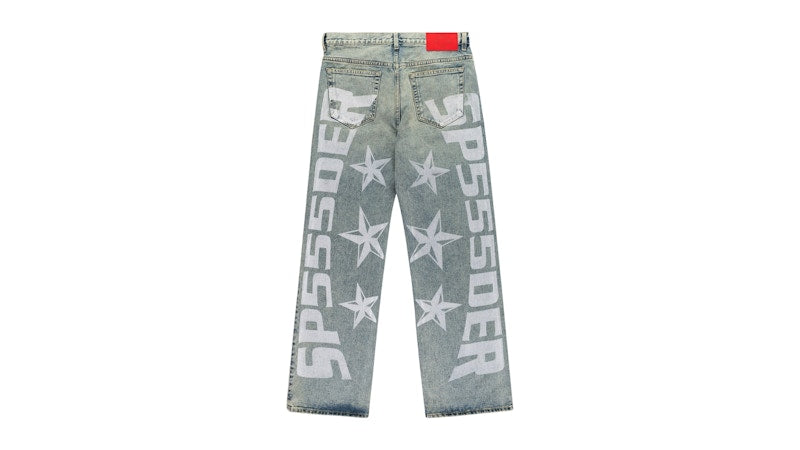 Sp5der MX555 Denim Jean Blue