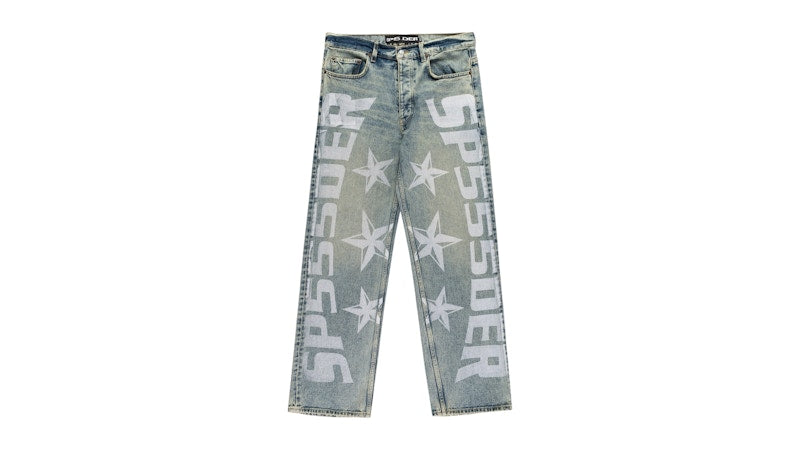 Sp5der MX555 Denim Jean Blue
