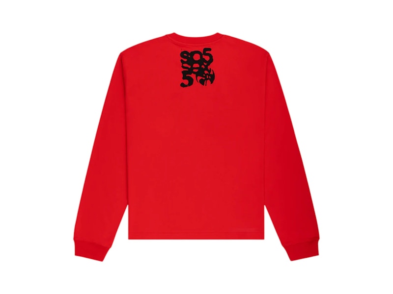 Sp5der Main Label L/S Tee Red