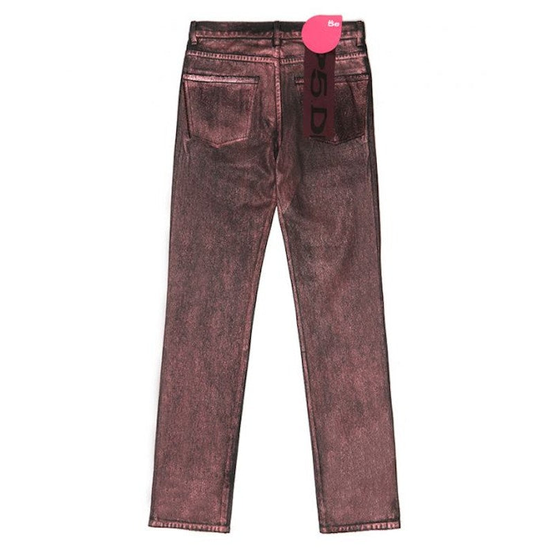 Sp5der Metallic Wash Jeans Multi