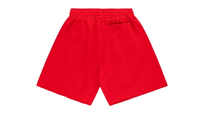 Sp5der OG Studded Sweatshort Red