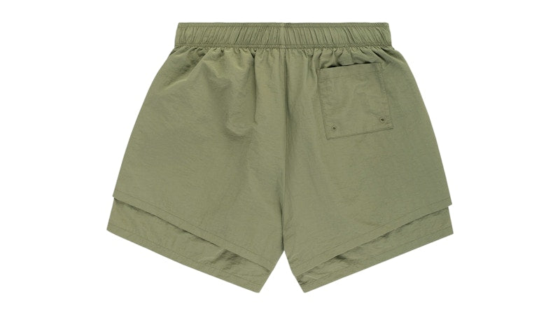 Sp5der OG Web Double Layer Short Sage