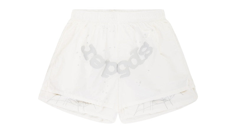Sp5der OG Web Double Layer Short White