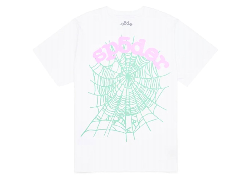 Sp5der OG Web Tee White
