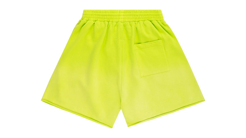 Sp5der OG Web V2 Sweatshort Acid Green