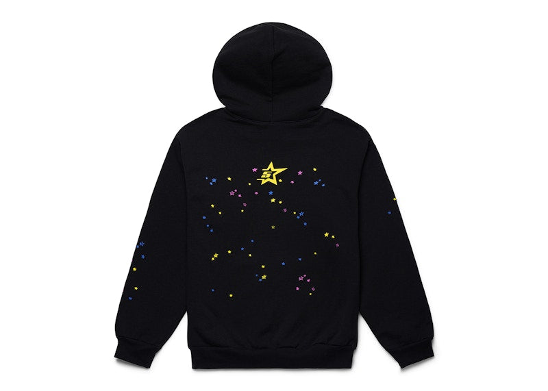 Sp5der P*NK V2 Hoodie Black