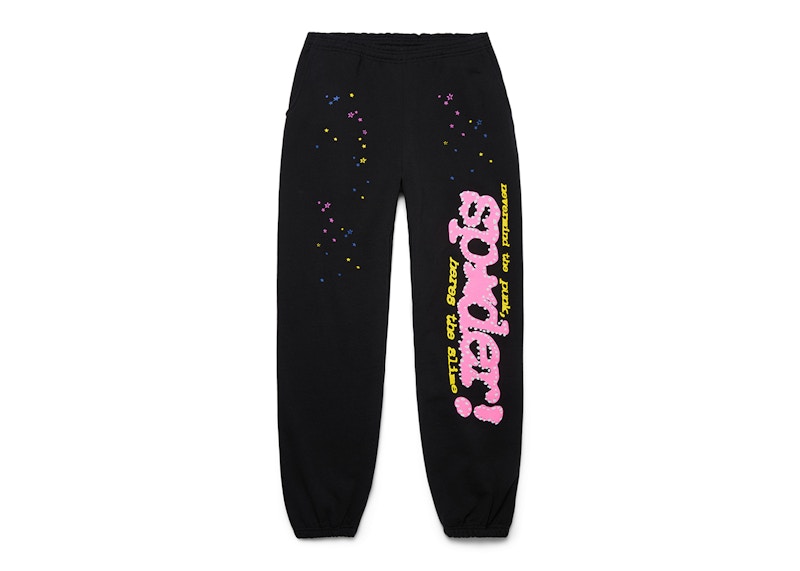 Sp5der P*NK V2 Sweatpant Black