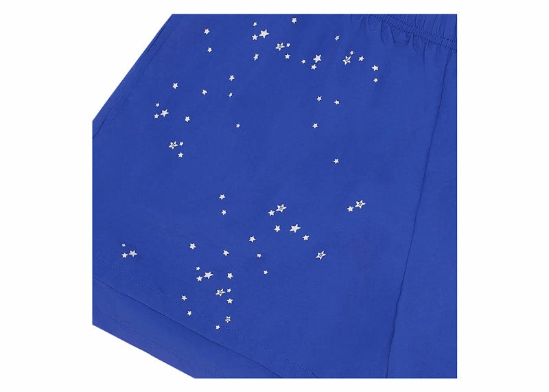Sp5der Pro Double Layer Short Blue